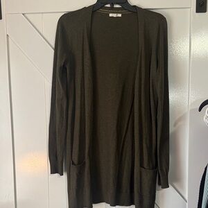 Maurices Dark Olive Women's Cardigan